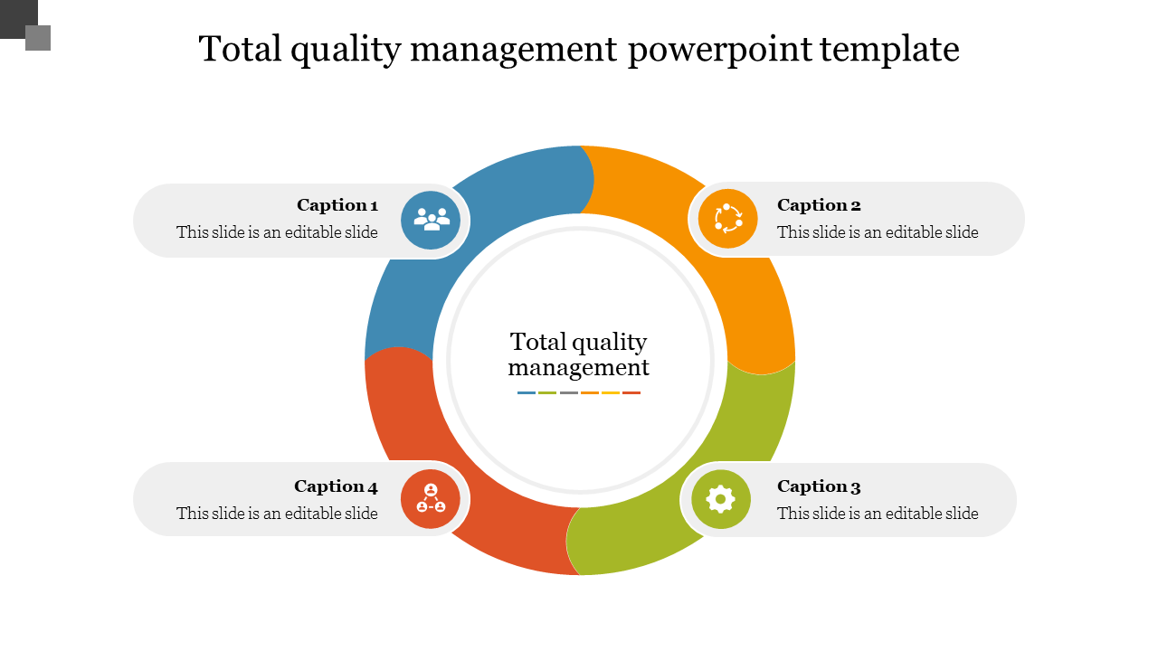 Total quality management powerpoint template